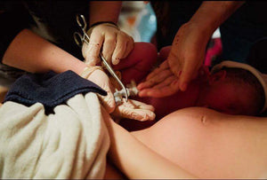 Obsidian knife for cutting  Umbilical Cord