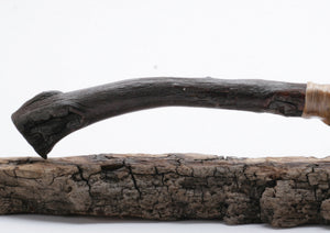 Rainbow Obsidian Knife with Arbutus Handle