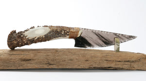 Smokey Obsidian Stone Knife